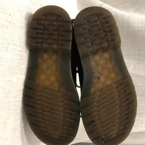 Dr. Martens Youth 1460 Ankle Zip Lace Up Black Leather Boots Size 3 - Picture 9 of 9